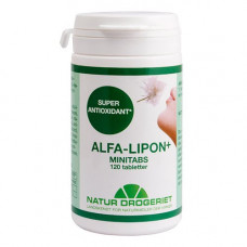 NATUR DROGERIET - Alfa-Lipon+ minitabs
